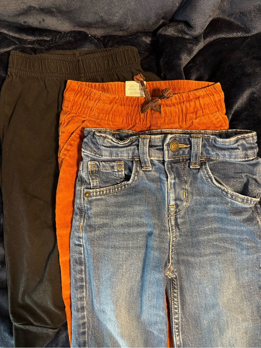 Kids Denim & Corduroy Bottoms Set - Jeans, Cords, and Sweats 2T